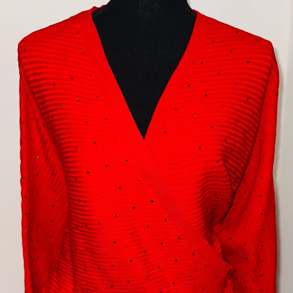 Questions Red Sweater